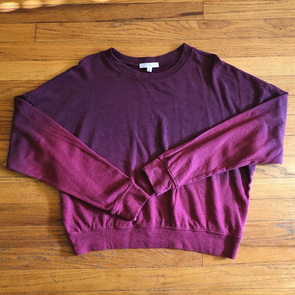Socialite Ombré Dolman Sleeve Sweater